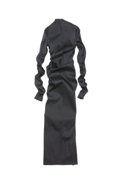 Acne Draped Dress Kjole Sort