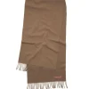 Acne Fringe Wool Scarf Skjerf Karamell
