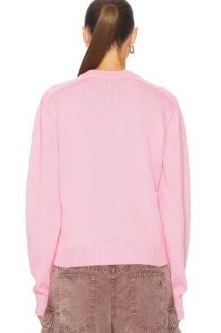 Acne Knit Genser Rosa