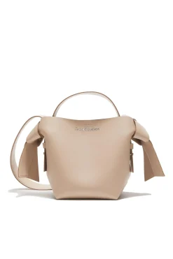 Acne Musubi Mini Veske Beige