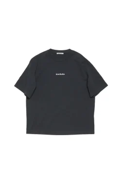 Acne New Logo Tee T-shirt Vasket Sort