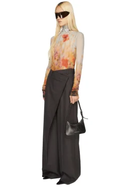 Acne Platt Micro Shoulder Bag Veske Sort