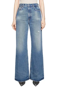 Acne Regular Fit Jeans - 2022F Jeans Blå