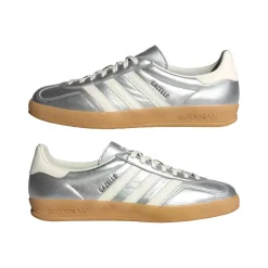 Adidas Gazelle Indoor JR1206 Sko Sølv