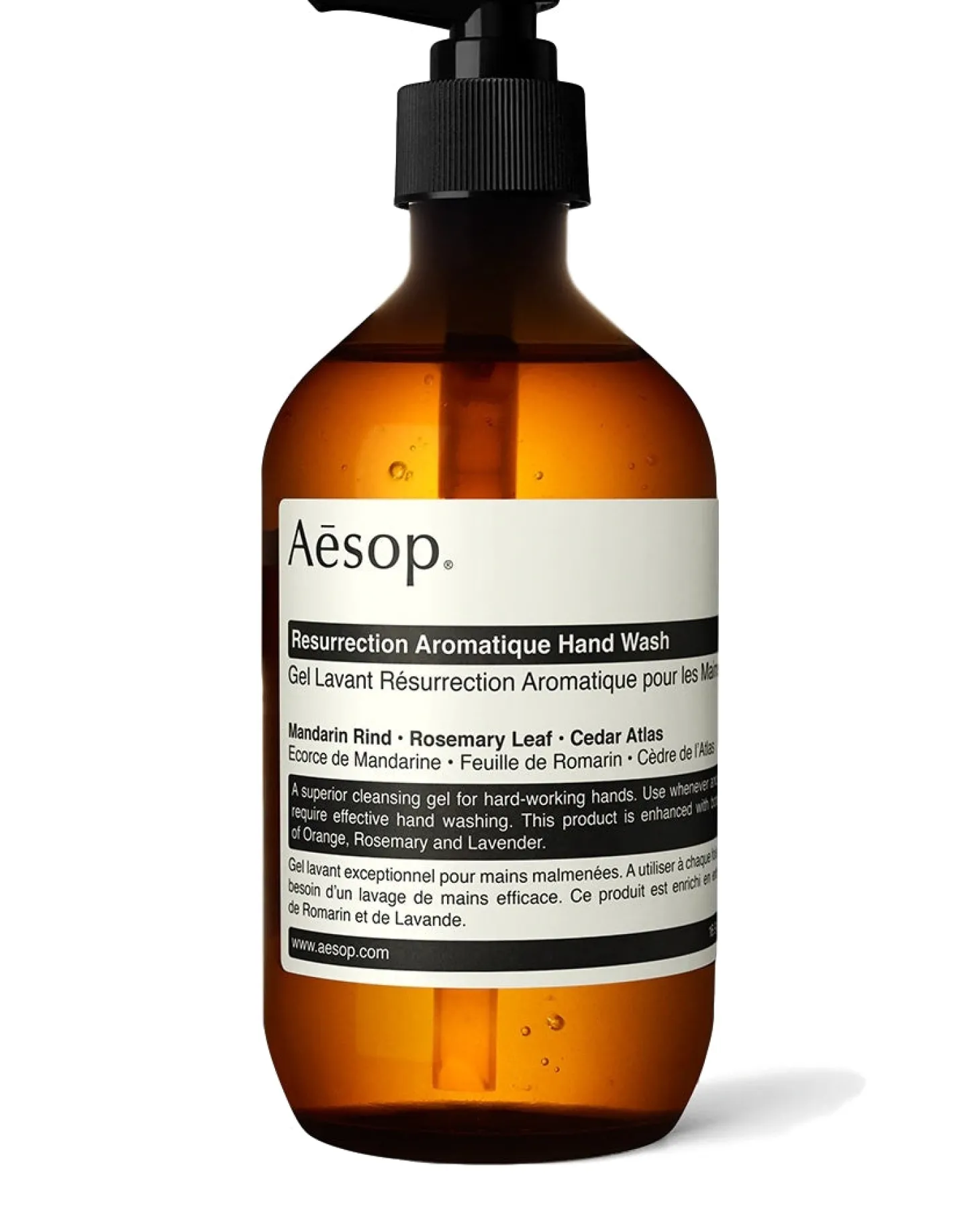 Aesop Resurrection Aromatique Hand Wash 500mL Håndsåpe Gjennomsiktig