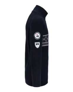 Amundsen Boiled Ski Sweater Mens Genser Blå Mønster