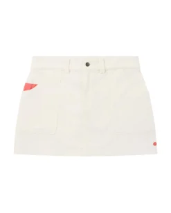 Amundsen Concord G.Dyed Skirt Womens Skjørt Hvit