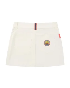 Amundsen Concord G.Dyed Skirt Womens Skjørt Hvit