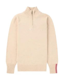 Amundsen Deck Half Zip Womens Genser Beige