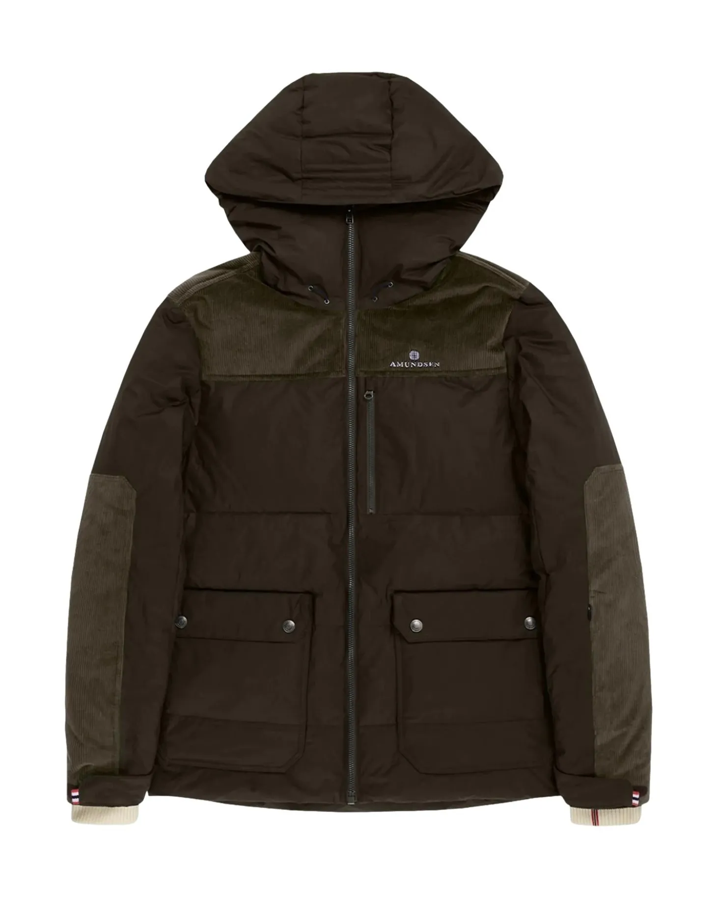 Amundsen Groomer Jacket Mens Jakke Mørkegrønn