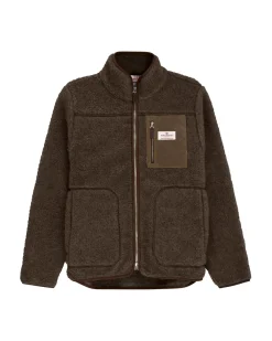 Amundsen Heroes Wool Fleece Jacket Womens Jakke Mørkebrun