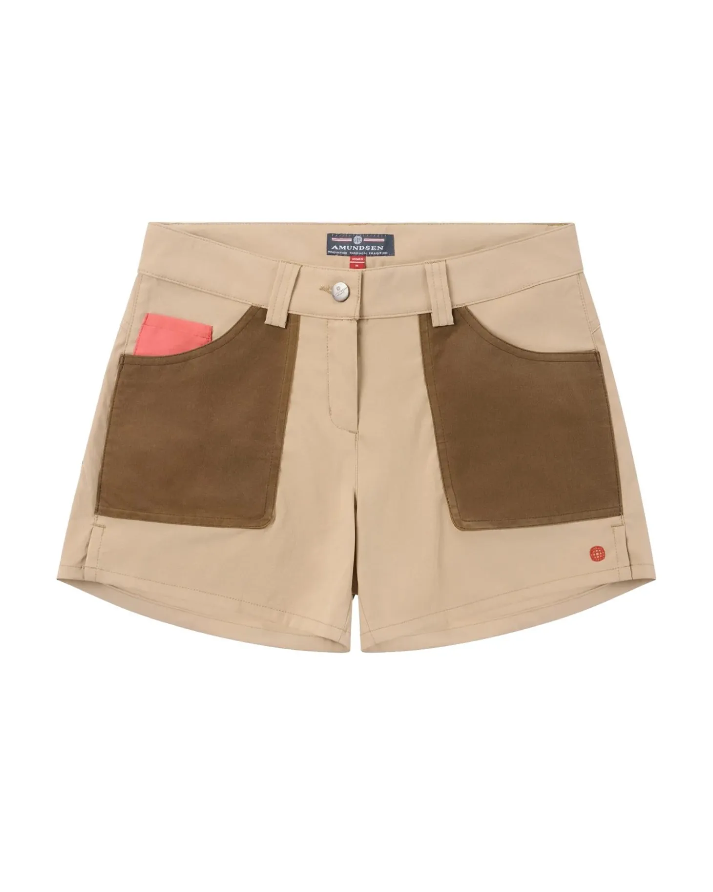 Amundsen 5Incher Field Shorts Womens Shorts Brun/Beige