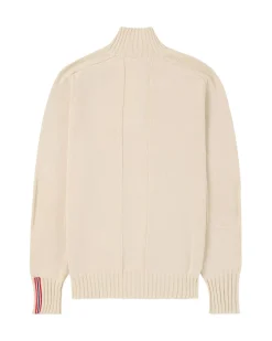 Amundsen Lascar Half Zip Womens Genser Ecru