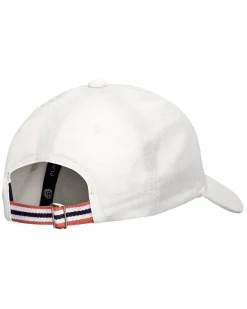 Amundsen Linen Patch Cap Caps Hvit