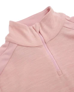 Amundsen 5Mila Half Zip Monochrome Womens Genser Rosa