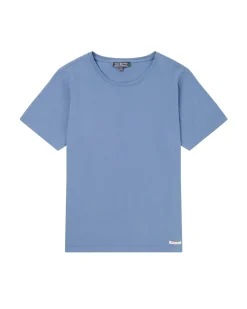 Amundsen Oslo Tee Mens T-shirt Blå