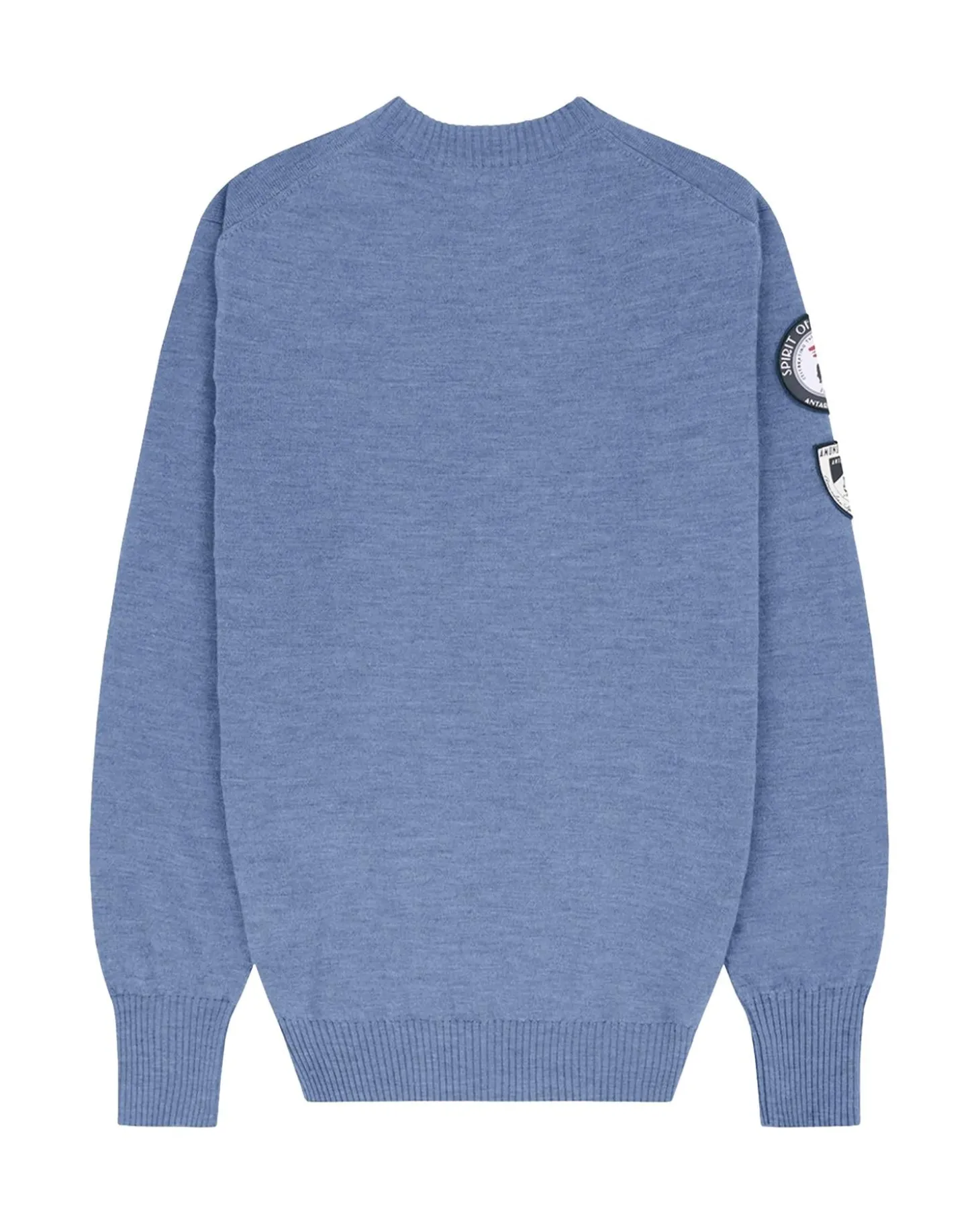 Amundsen Peak Crew Neck Womens Genser Gråblå
