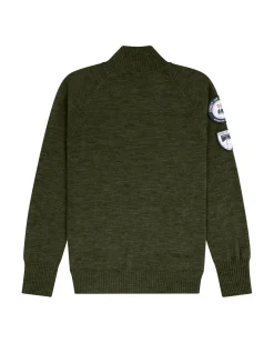 Amundsen Peak Half Zip Womens Genser Militærgrønn