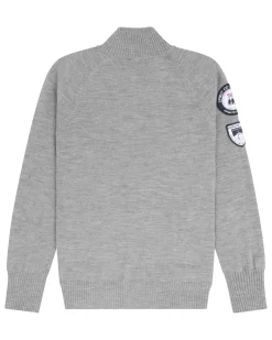 Amundsen Peak Half Zip Womens Genser Grå