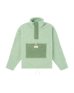 Amundsen Vagabond Cord Fleece Womens Genser Lysegrønn