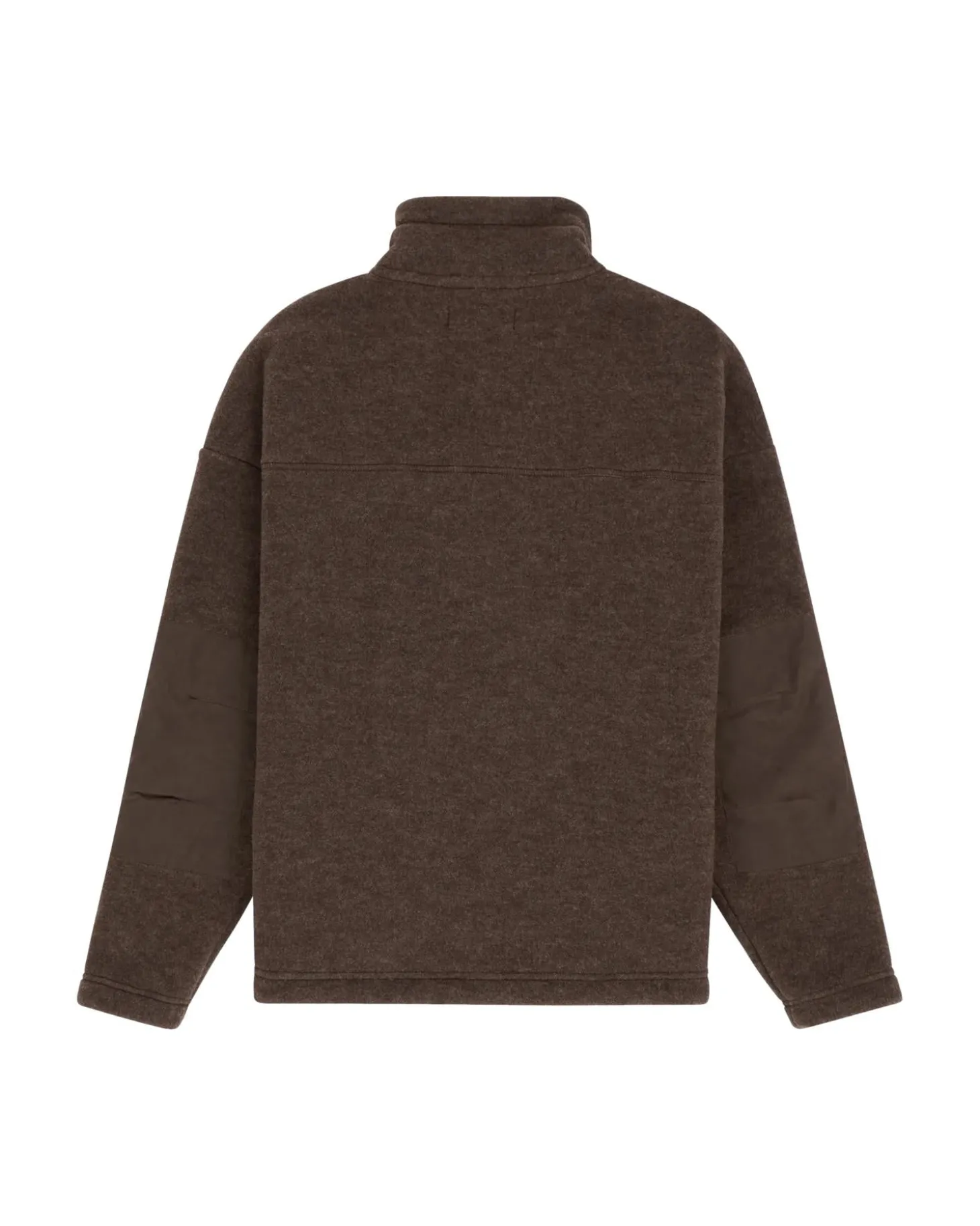 Amundsen V-Bond Waxed Fleece Womens Genser Mørkebrun