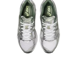 Asics GEL- KAYANO 14 White/Slate Grey Sko Grønn