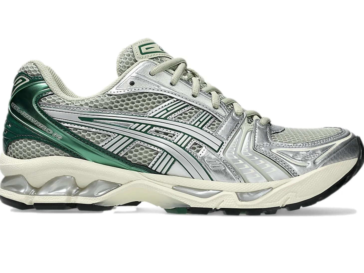 Asics GEL-KAYANO 14 DRIED LEAF GREEN/PURE SILVER Sko Grønn/Sølv