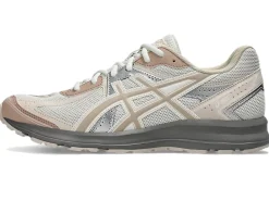 Asics JOG 100S Cream/Feather Grey Sko Rosa Mønster