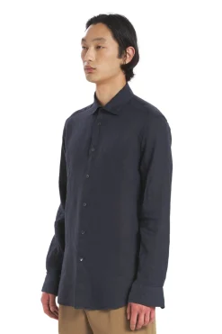 Barena Venezia Camicia Pavan S Telino Skjorte Mørkeblå