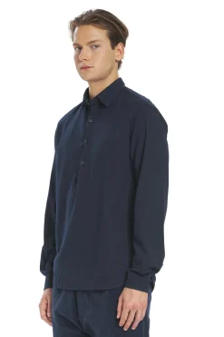 Barena Venezia Camicia Pavan Vaj Skjorte Navy