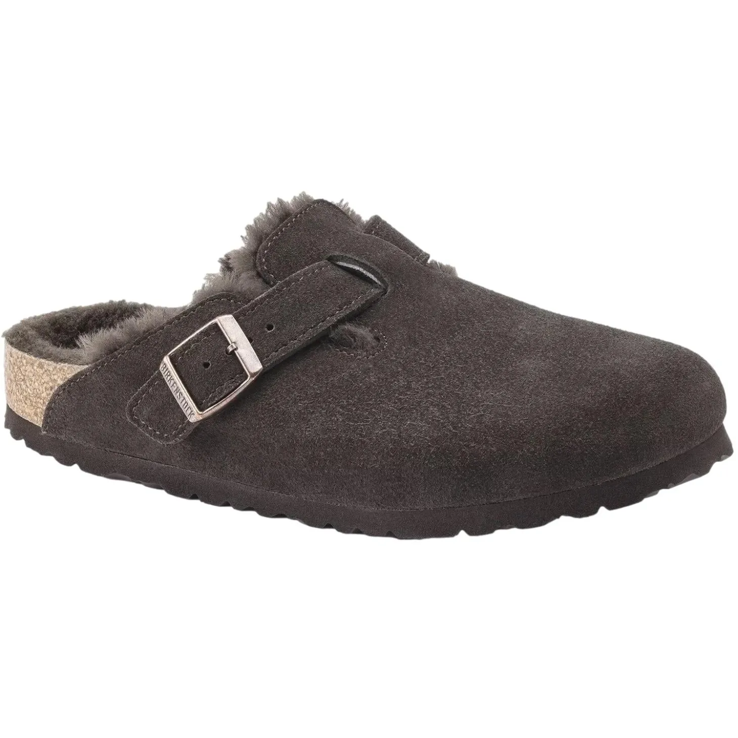 Birkenstock Boston Shearling Narrow Mocca Sko Brun