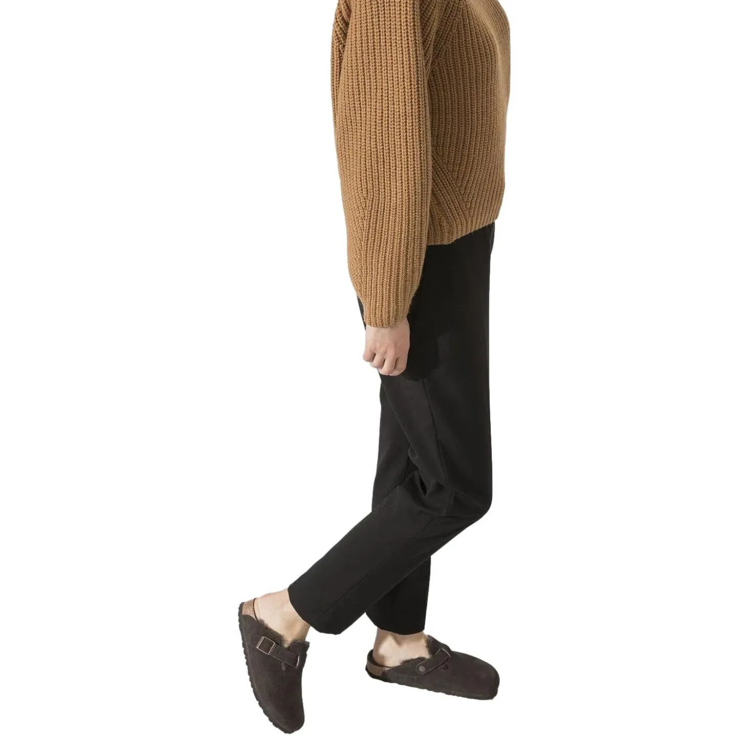 Birkenstock Boston Shearling Narrow Mocca Sko Brun