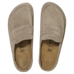 Birkenstock Naples Wrapped Narrow Sko Taupe