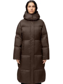 Blæst Aura Lightweight Down Coat Aura Jakke Brun