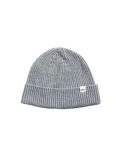 Blæst Beanie Grey Melange Lue Lysegrå