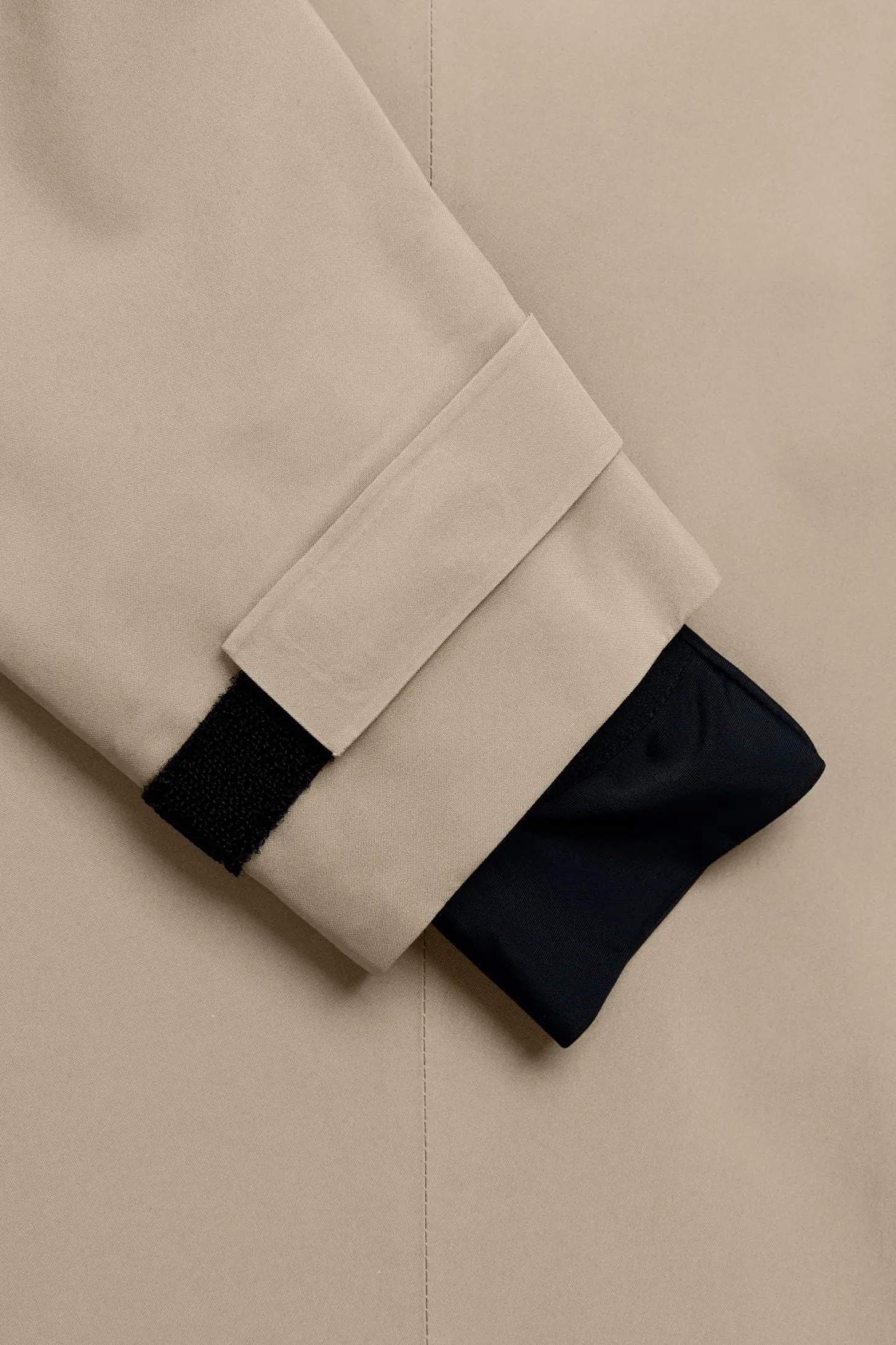 Blæst Bergen Poncho Beige Jakke Beige