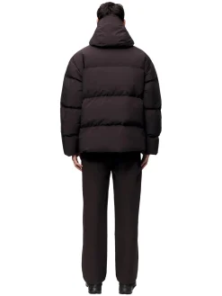 Blæst Grotli Down Jacket Brown Soil Jakke Mørkebrun