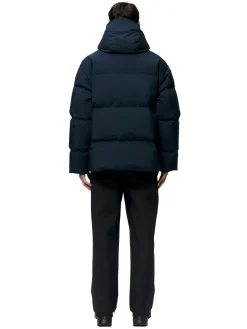 Blæst Grotli Down Jacket Dark Navy Jakke Marine