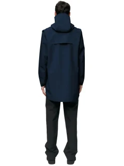 Blæst Helleren Coat Navy Jakke Navy