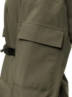 Blæst Klipra Coat Grape Leaf Jakke Oliven