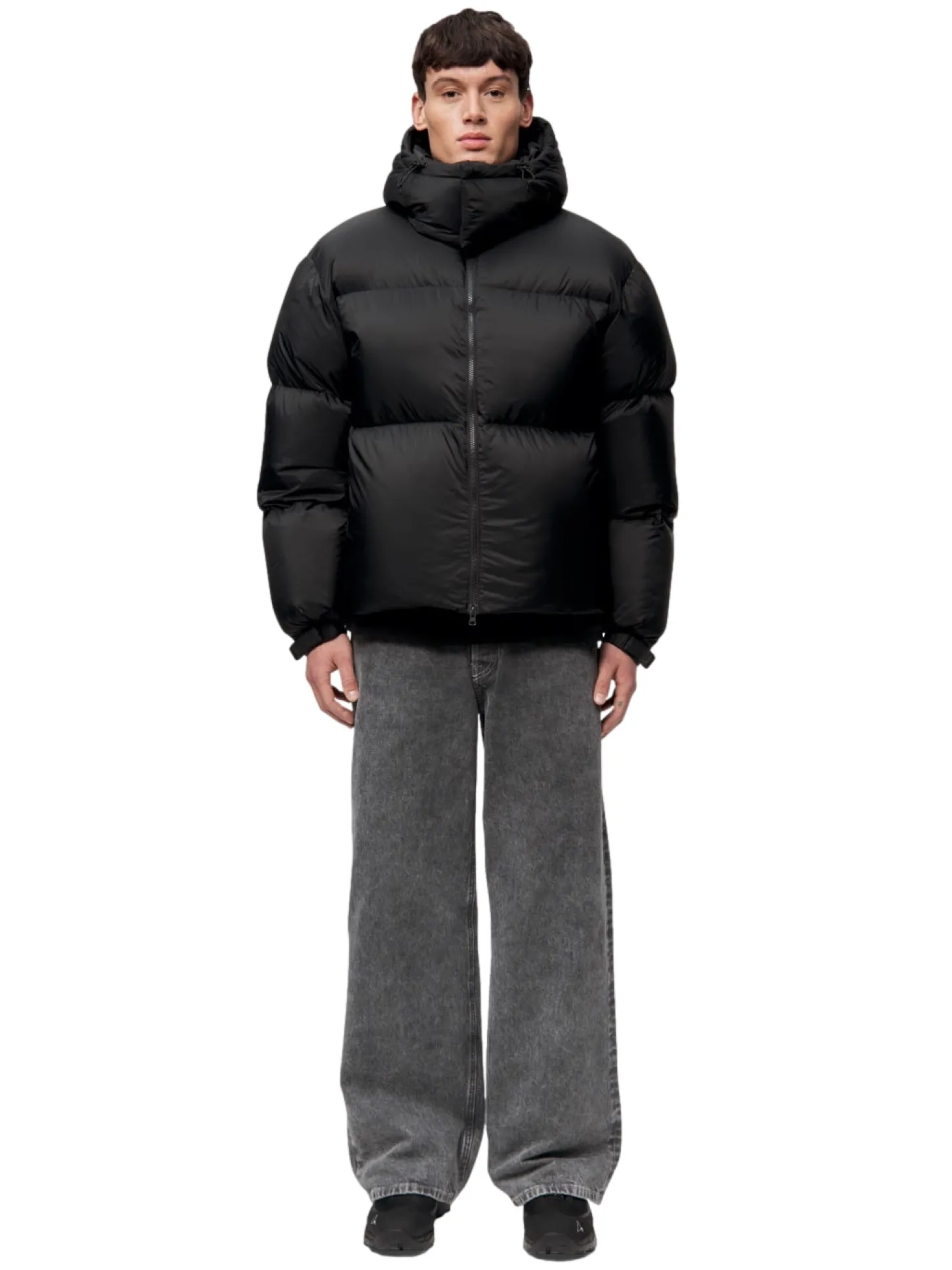 Blæst Perma Lightweight Down Jacket Black Jakke Sort