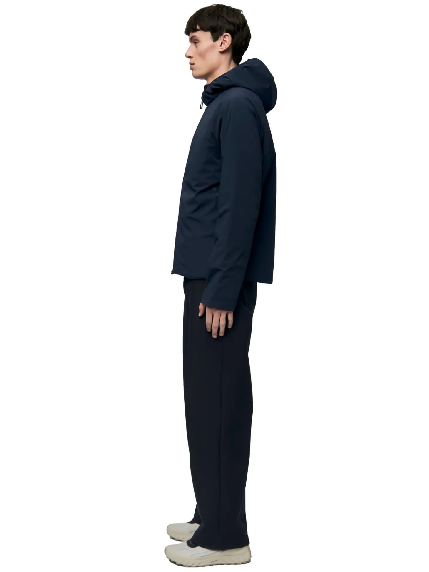 Blæst Randers Insulated Hoody Jacket Jakke Mørkeblå