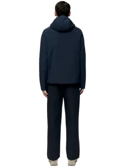 Blæst Randers Insulated Hoody Jacket Jakke Mørkeblå