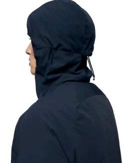 Blæst Randers Insulated Hoody Jacket Jakke Mørkeblå