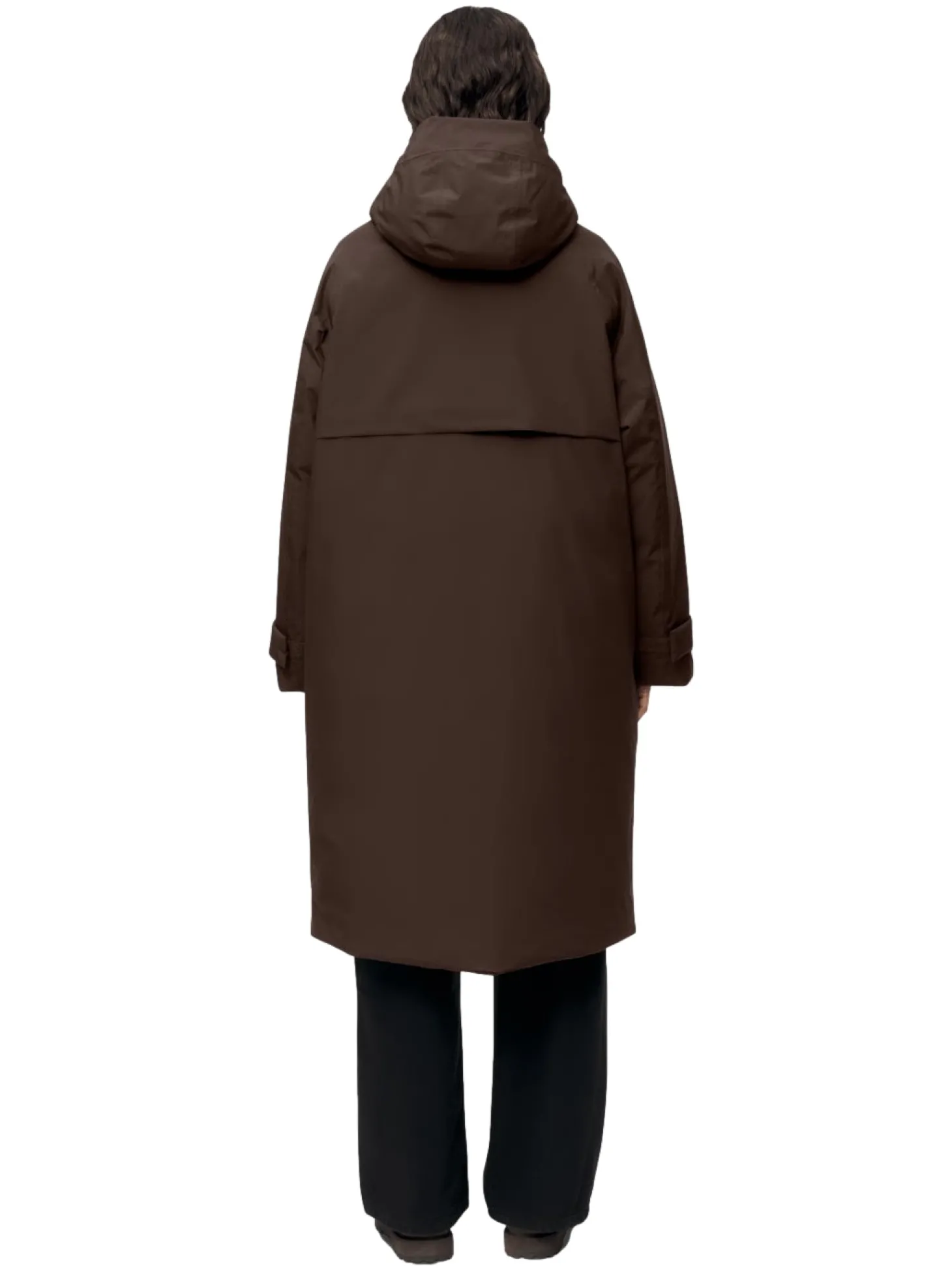 Blæst Røros Down Coat Java Jakke Brun