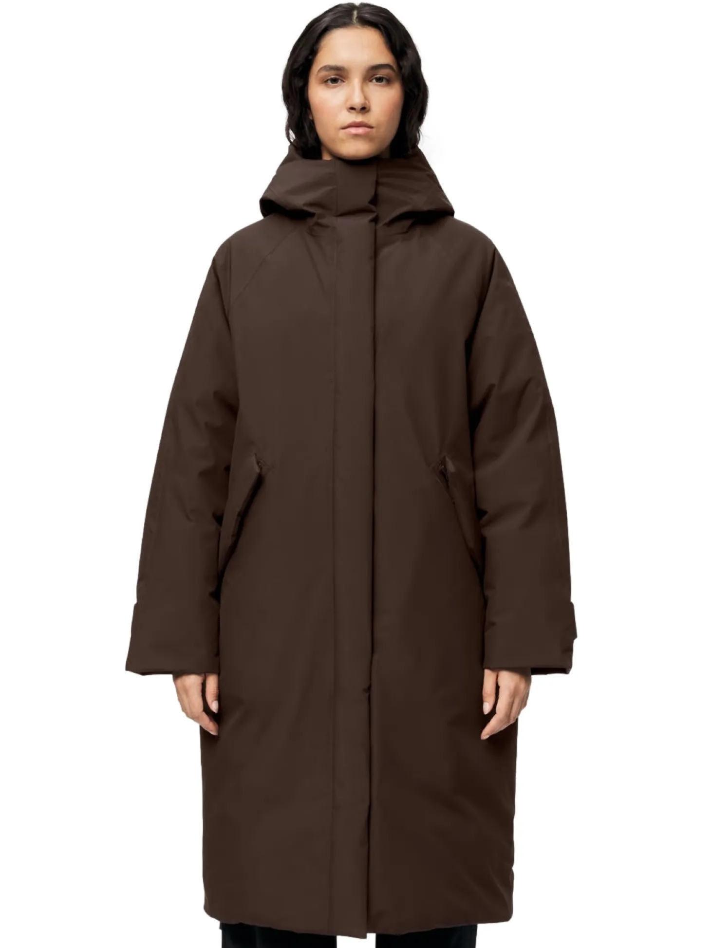 Blæst Røros Down Coat Java Jakke Brun