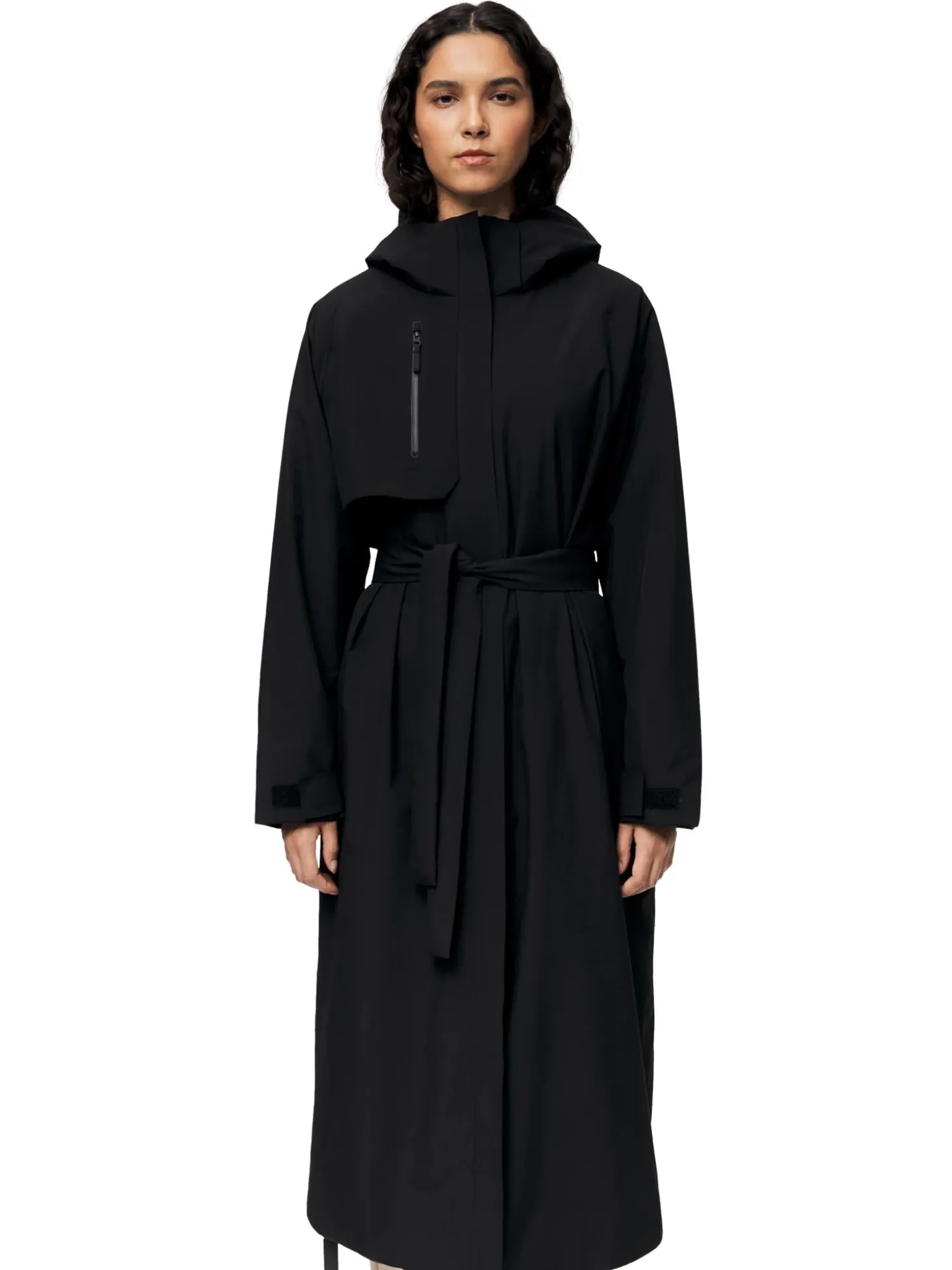 Blæst Åse Insulated Coat Black Jakke Sort