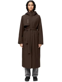 Blæst Åse Insulated Coat Java Jakke Brun