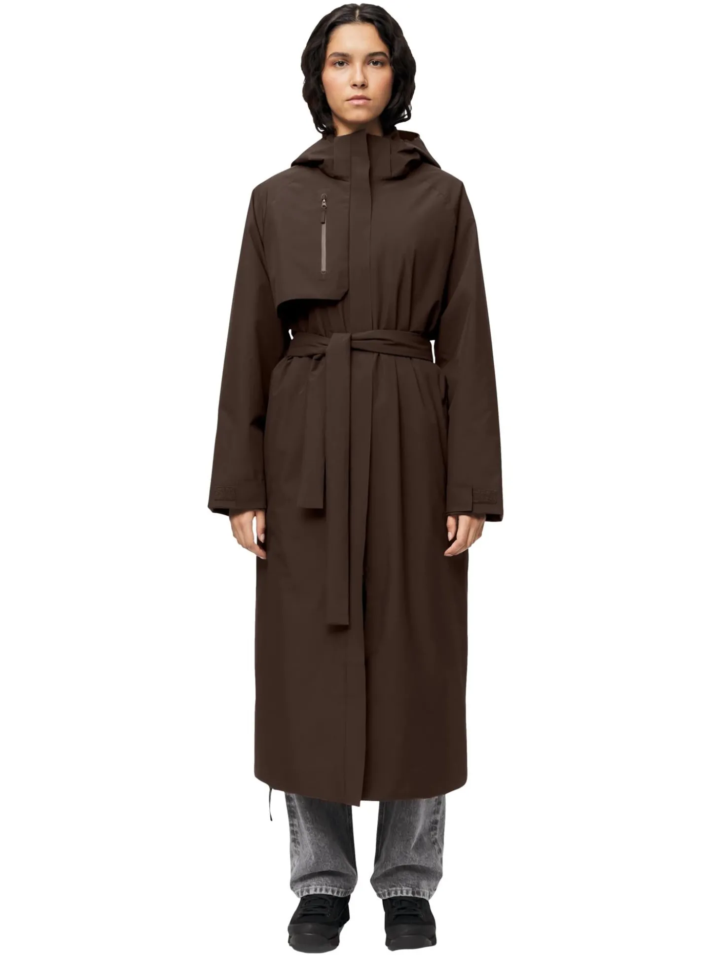 Blæst Åse Insulated Coat Java Jakke Brun