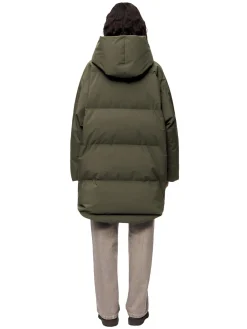 Blæst Spitsbergen Down Jacket Grape Leaf Jakke Oliven